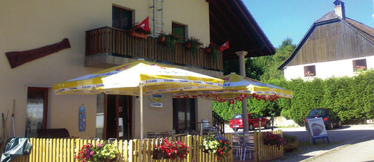 Auberge de La Fontaine – Alpbeizli, Aussenansicht