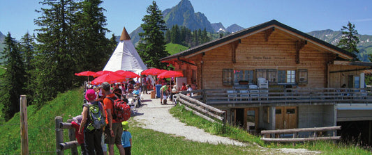 Berghaus Riggisalp – Alpbeizli, Aussenansicht