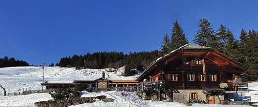 Buvette de la Verneyre – Alpbeizli, Aussenansicht