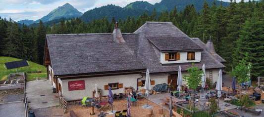 Buvette des Mossettes – Alpbeizli, Aussenansicht