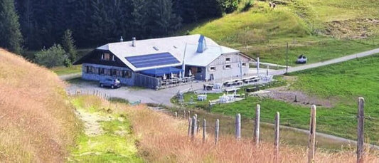 Buvette et gîte de l’Hauta Chia – Alpbeizli, Aussenansicht