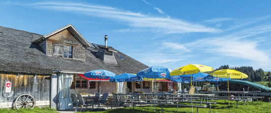 Les Gros Chaumiaux – Alpbeizli, Aussenansicht