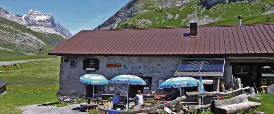 Refuge de La Vare – Alpbeizli, Aussenansicht